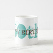 Happy 60th Birthday letters in relief women mok (Center)