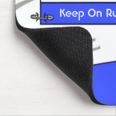 Happy 60th Birthday Mouse Mat for a Runner Muismat (Hoek)