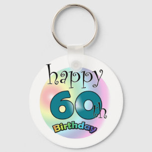 Happy 60th Birthday Sleutelhanger