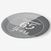 Happy 65th Birthday Party Paper Bord (Gekanteld)