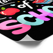 Happy 67 Days Of School 67th Day Smarter Six Seven Poster (Hoek)