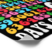 Happy 67 Days Of School 67th Day Smarter Six Seven Poster (Hoek)