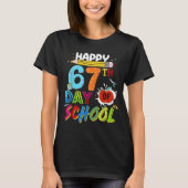 Happy 67 Days of School 67th Day Smarter Six Seven T-shirt (Voorkant)