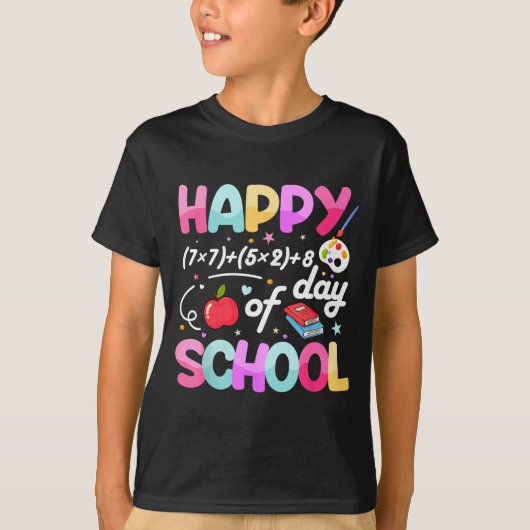Happy 67 Days Of School 67th Day Smarter Six Seven T-shirt (Voorkant)