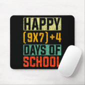 Happy 67 Days Of School Math Teacher Students Six  Muismat (Met muis)