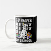 Happy 67 Days School Cute Dog 67 Days Smarter Stud Koffiemok (Links)