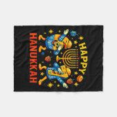 Happy 67 Hanukkah Funny Holiday Meme Design Fleece Deken (Voorkant (Horizontaal))