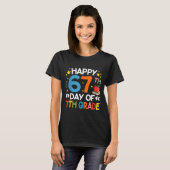 Happy 67th Day Of 7th Grade Teachers 67 Days Of Sc T-shirt (Voorkant volledig)