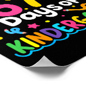 Happy 67th Day Of Kindergarten School Meme 67 Kids Poster (Hoek)