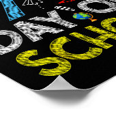 Happy 67th Day Of School - Funny Students Teachers Poster (Hoek)