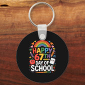 Happy 67th Day Of School Meme 67 Days Of School Ra Sleutelhanger (Voorkant)