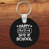 Happy 67th Day Of School Six Seven Kids Sleutelhanger (Voorkant)