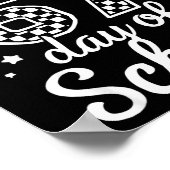 Happy 67th Day Of School Students Teacher Kids 100 Poster (Hoek)