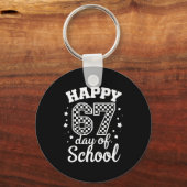 Happy 67th Day Of School Students Teacher Kids 100 Sleutelhanger (Voorkant)