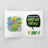 Happy 6th Birthday Kaart (Binnen)