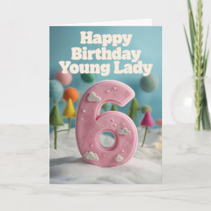 Happy 6th Birthday Kaart