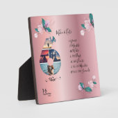 Happy 6th Jubileum, aangepaste fotocollage, graaf Fotoplaat (Voorkant)