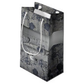 "Happy 6th Sugar & Iron Wedding Jubileum" Klein Cadeauzakje (Achterkant Gekanteld)