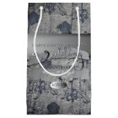 "Happy 6th Sugar & Iron Wedding Jubileum" Klein Cadeauzakje (Voorkant)