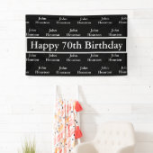 Happy 70th Birthday Custom Spandoek (Insitu)