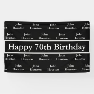 Happy 70th Birthday Custom Spandoek