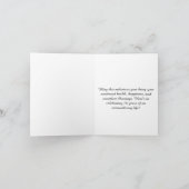 Happy 70th Birthday Kaart (Binnen)