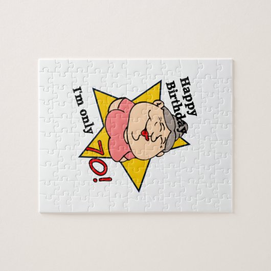 Happy 70th Birthday Legpuzzel (Horizontaal)