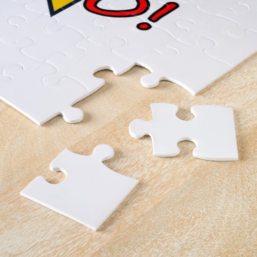 Happy 70th Birthday Legpuzzel (Zijkant)