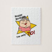 Happy 70th Birthday Legpuzzel (Verticaal)