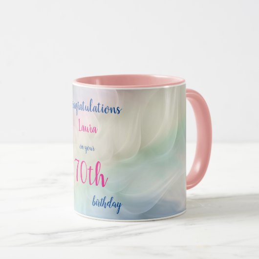 Happy 70th Birthday Mok (Voorkant rechts)