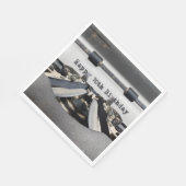 Happy 70th Birthday Retro-typemachine Servet (Hoek)