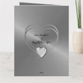 Happy 70th Wedding Jubileum Kaart mama en papa (Achterkant)