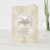 Happy 70th Wedding Jubileum Kaarten voor Ouders (Voorkant)