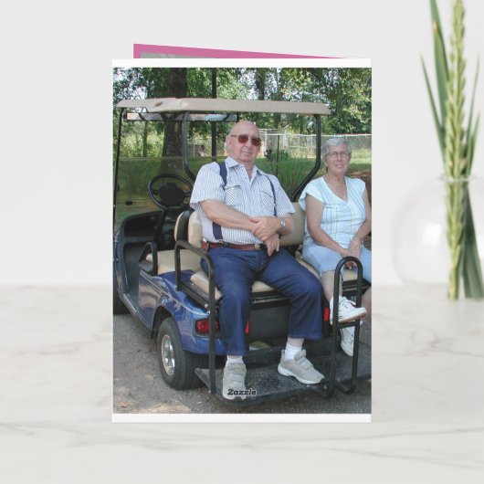 Happy 75th Birthday Kaart (Achterkant)