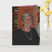 Happy 75th Birthday Kaart (Gele Bloem)