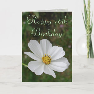 Happy 76th Birthday Kaart beroemd gemaakt door Jan