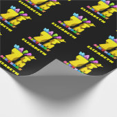 Happy 7th Birthday Cadeaupapier (Hoek)