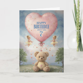 Happy 7th Birthday Kaart