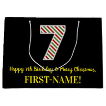 Happy 7th Birthday & Merry Kerstmis, aangepaste na