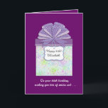 Happy 80th Birthday 3-paneel Kaart<br><div class="desc">In de Zigglets Store vindt u vooraf gemaakte kaarten in deze lijn voor de leeftijd van 16, 18, 21 en vanaf de leeftijd van 25, elke 5 jaar tot 100. Wil je een leeftijd die hier niet vermeld staat? Verander elke vooraf gemaakte kaart naar de leeftijd die u verkiest door...</div>