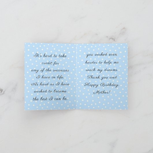 Happy 80th Birthday Bedankkaart (Binnen)