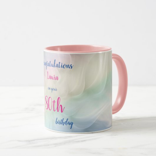 Happy 80th Birthday Mok (Voorkant rechts)