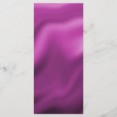 Happy 80th Birthday Pink Glitter Folie Menu (Achterkant)