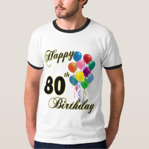 Happy 80th Birthday T-Shirt