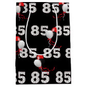 Happy 85th Birthday Balloons Medium Gift Bag Medium Cadeauzakje (Voorkant)