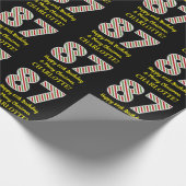 Happy 87th Birthday & Merry Kerstmis, aangepaste n Cadeaupapier (Hoek)