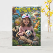 Happy 8th Birthday Kaart (Gele Bloem)
