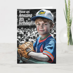 Happy 8th Birthday Kaart