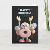 Happy 8th Birthday-kaart Kaart (Voorkant)