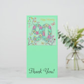 Happy 90th Birthday Bedankkaart (Staand voorkant)